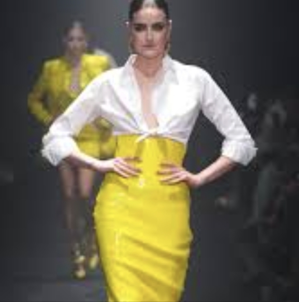 Sergio Hudson White Bolero Size Medium In Great Condition